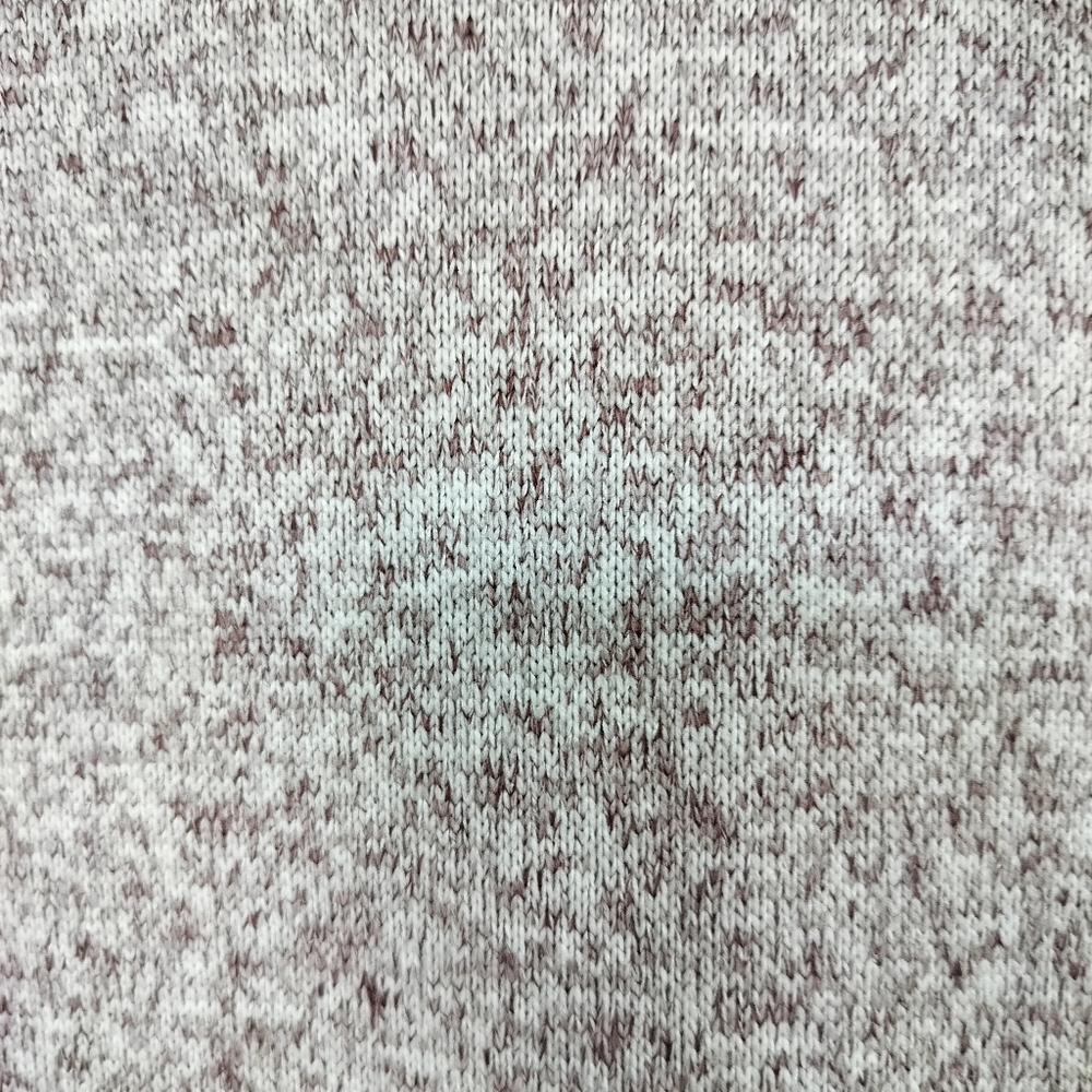 MWL Madewell (Re)sourced Sweater Fleece Shirt Jacket Heather Pale Thistle Brown - Picture 10 of 10